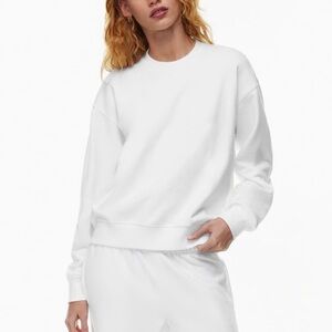 Tna Sweatfleece Terry Fleece Perfect Fit Crew Sweatshirt